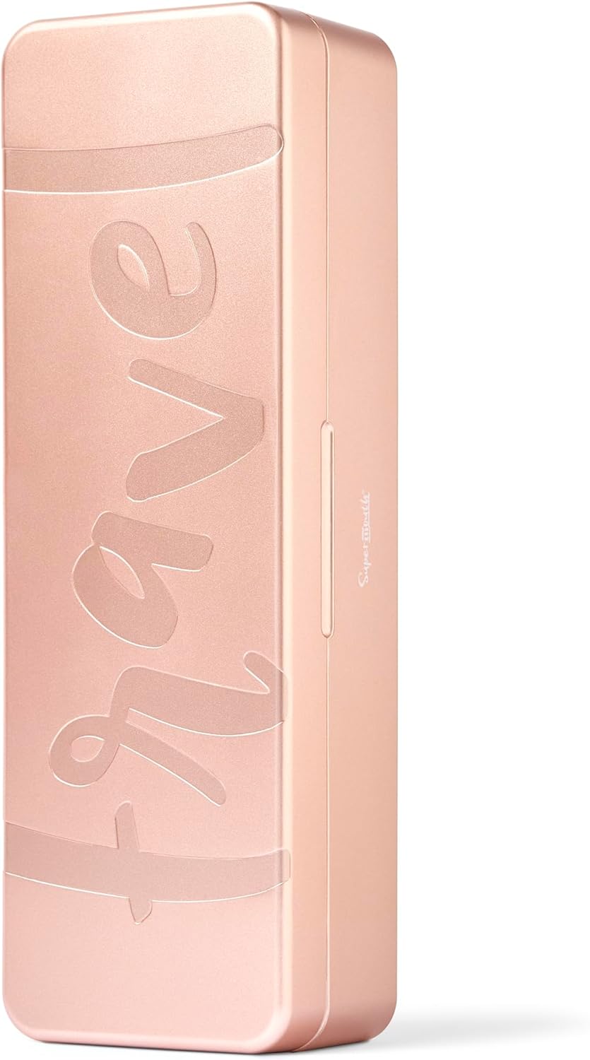 SuperMouth® Ultim8 Travel SmartCase™ - Compact UV Sanitizer & Organizer for Toothbrush, Toothpaste & Floss - Rose Gold
