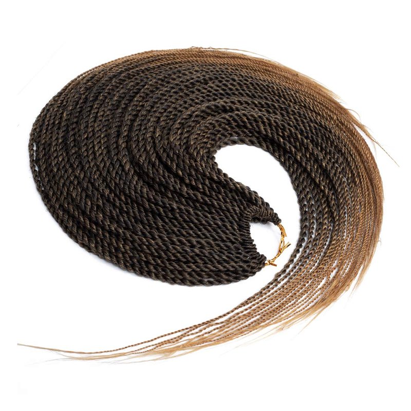 NAYOO Senegalese Twist Crochet Hair for Black Women - 22'' Twist Synthetic Braiding Hair Extensions 8 Packs 35 Stands/Pack Crochet Braids (T27, 22 Inch)
