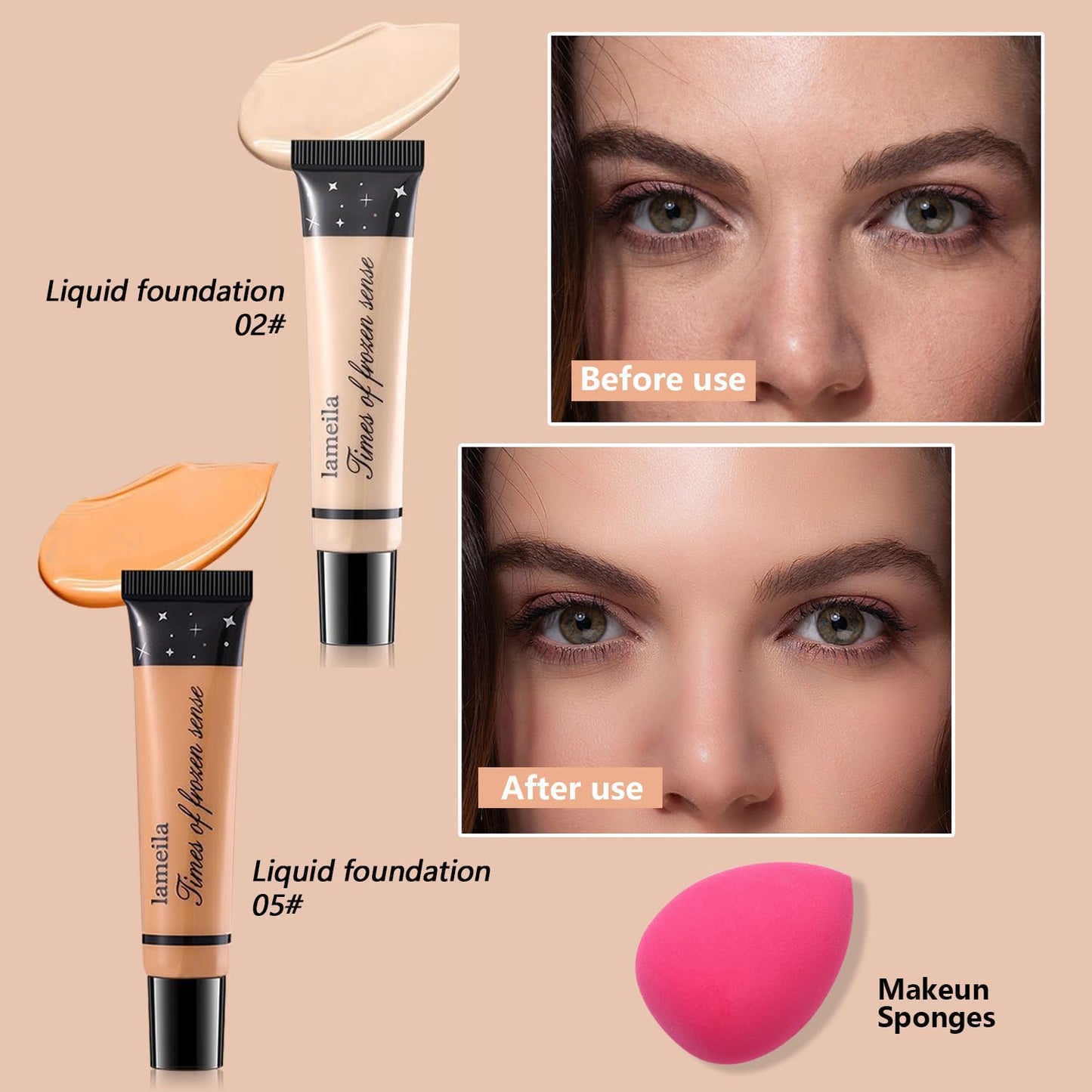 All-in-One Makeup Kit for Teen Girls - 32 Colors Eyeshadow, Foundation, Brushes & More | Pink