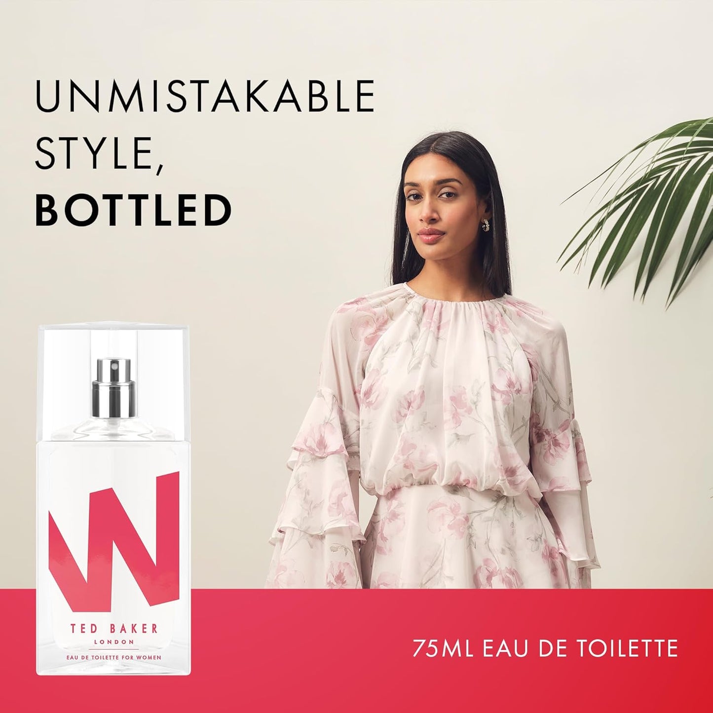 Ted Baker Eau de Toilette Duo Pack - Fruity Floral Rose & Orchid Perfume | Vegan, Long-Lasting, 2 x 2.54 fl oz