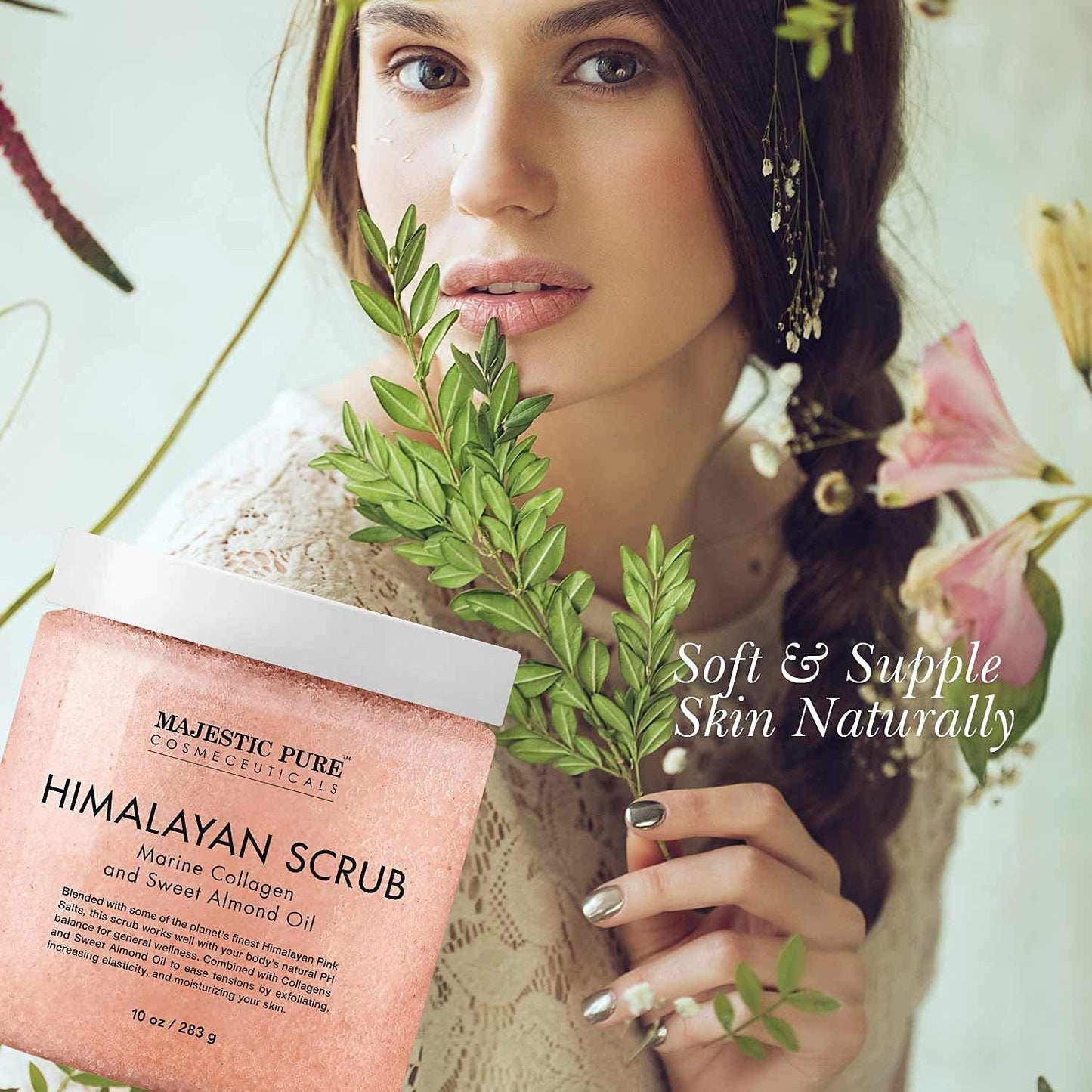 Himalayan Scrub Bundle - Collagen & Coffee Exfoliating Scrub (10 oz Each)