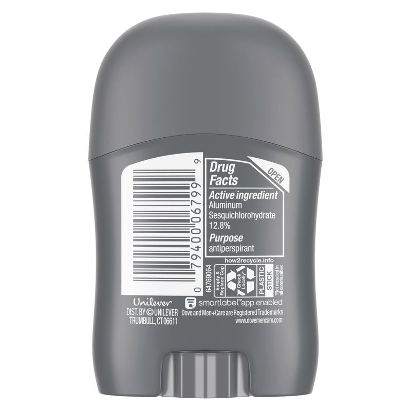 Dove Men+Care Antiperspirant Deodorant Stick Clean Comfort Pack of 36 72-Hour Sweat & Odor Protection Antiperspirant for Men With 1/4 Moisturizing Cream 0.5 oz