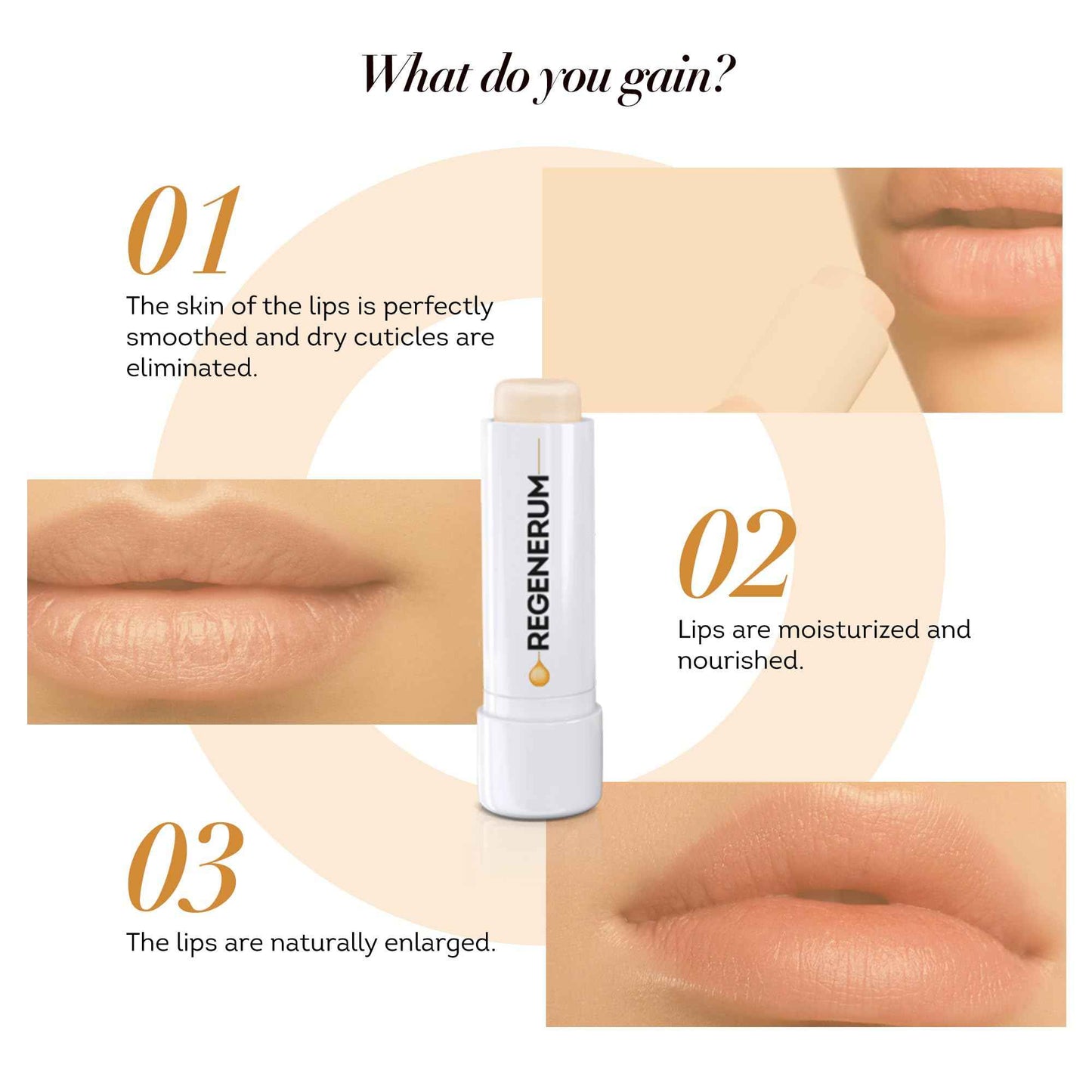 Regenerum - Lip Peeling - Intensive Moisturization & Nourishment for Very Chapped Skin, Silica Exfoliation, Firmness Restoration, and Protection - 5g