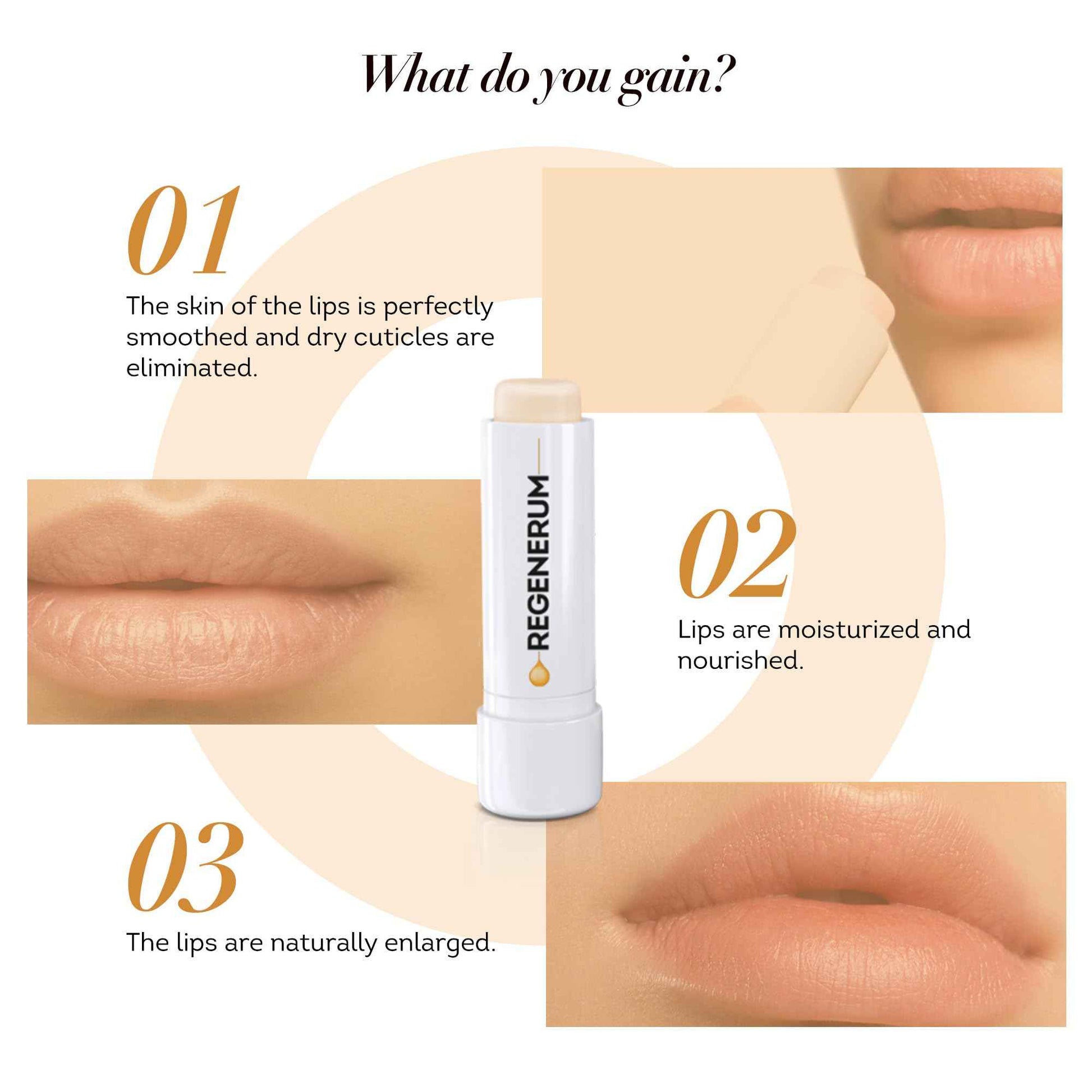 Regenerum - Lip Peeling - Intensive Moisturization & Nourishment for Very Chapped Skin, Silica Exfoliation, Firmness Restoration, and Protection - 5g