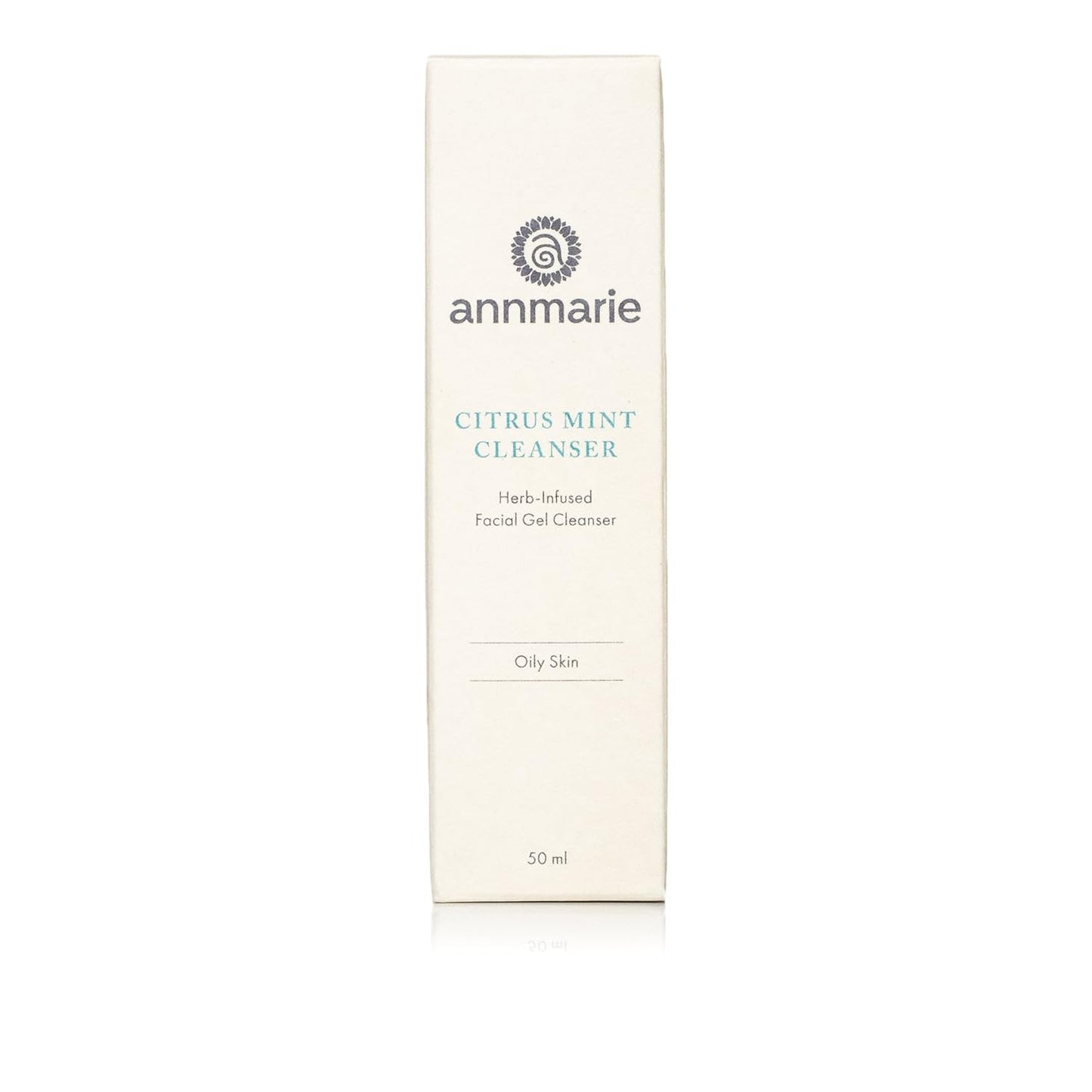 Citrus Mint Facial Cleanser - Gentle Rosemary & Witch Hazel Formula for Oily Skin | 50ml (1.7 Fl Oz)