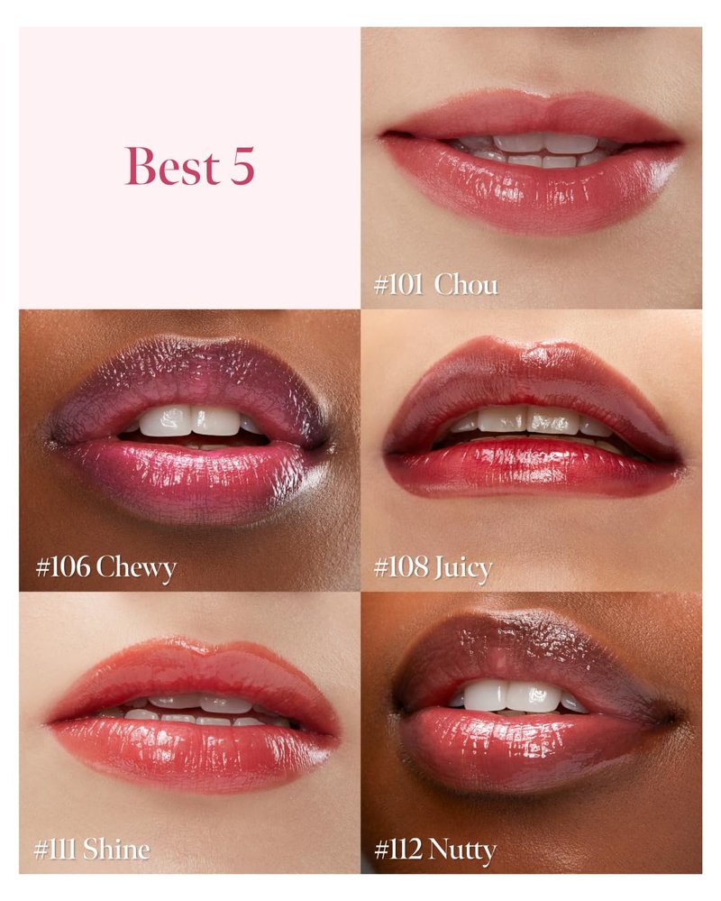 CORALHAZE Glow Lock Jelly Tint 109 Heavy, Hydrating Water Glow Lip Stain, Non-Sticky Juicy Gloss, Long Lasting Glass Shine & Dewy Finish, Lightweight Moisturizing Lip Care, Korean Makeup