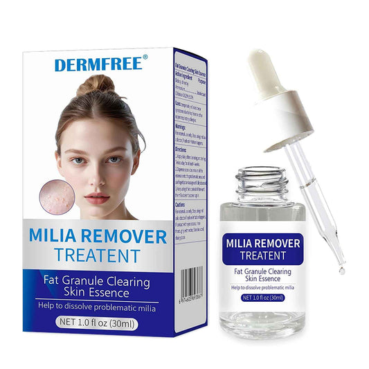 Dermfree Milia Remover Treatment, Milia Spot Treatment with Salicylic Acid Milia Acne Serum Clearing Skin Essence(30ML)