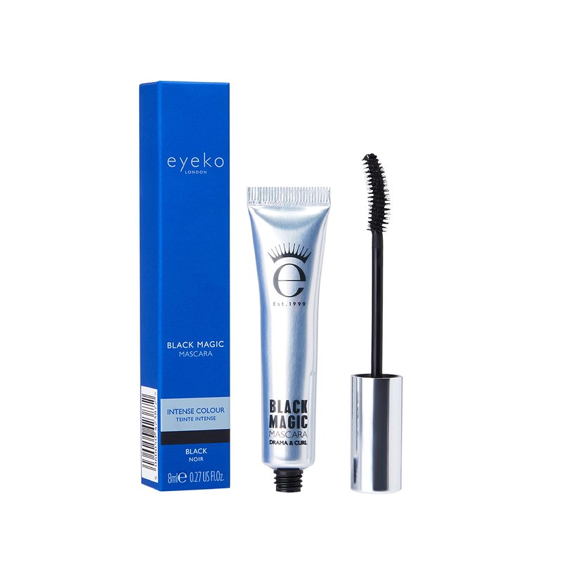 Eyeko Black Magic Mascara, Intense Black - for Volume & Length - Nourishing with Keratin & Shea Butter 8ml
