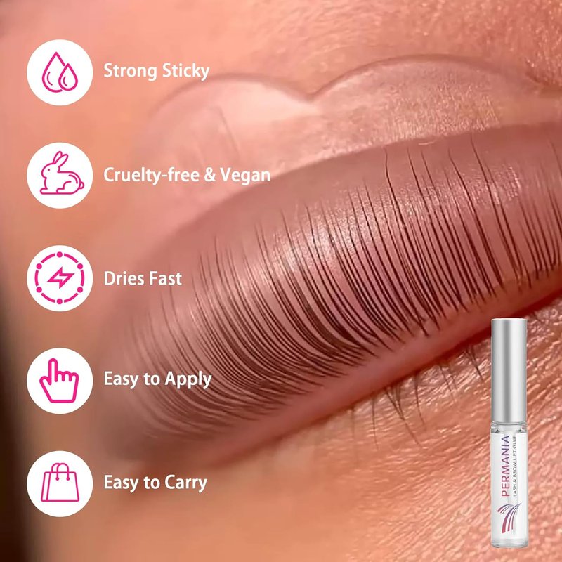 Lash Lift Kit - DIY Eyelash Perming System for Fast 5-Minute Lifts | Lasts 6 Weeks (30 Pcs)