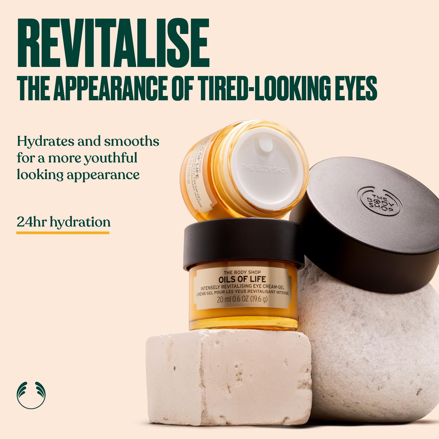 The Body Shop Oils of Life Intensely Revitalising Eye Cream Gel, 0.69 oz. (I0098932)