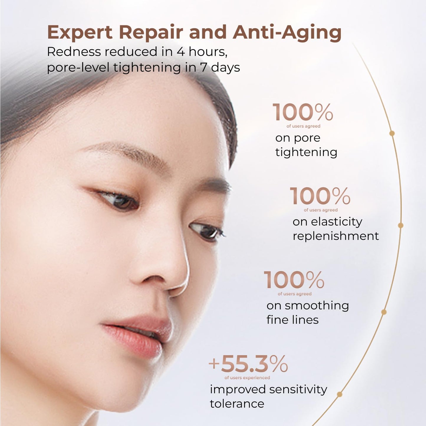 CHANDO Himalaya Extravagance Rejuvenation Collagen Serum (50ml/1.69oz) - Anti Aging Face Moisturizing Essence, Boosts Skin Elasticity and Reduces Fine Wrinkles
