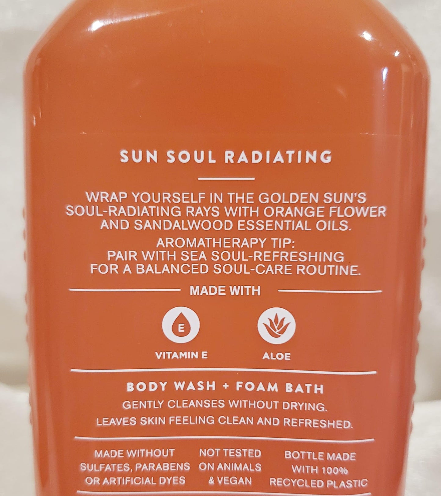 Bath & Body Works Aromatherapy Shower Gel, 10oz Each (Orange Flower Sandalwood)