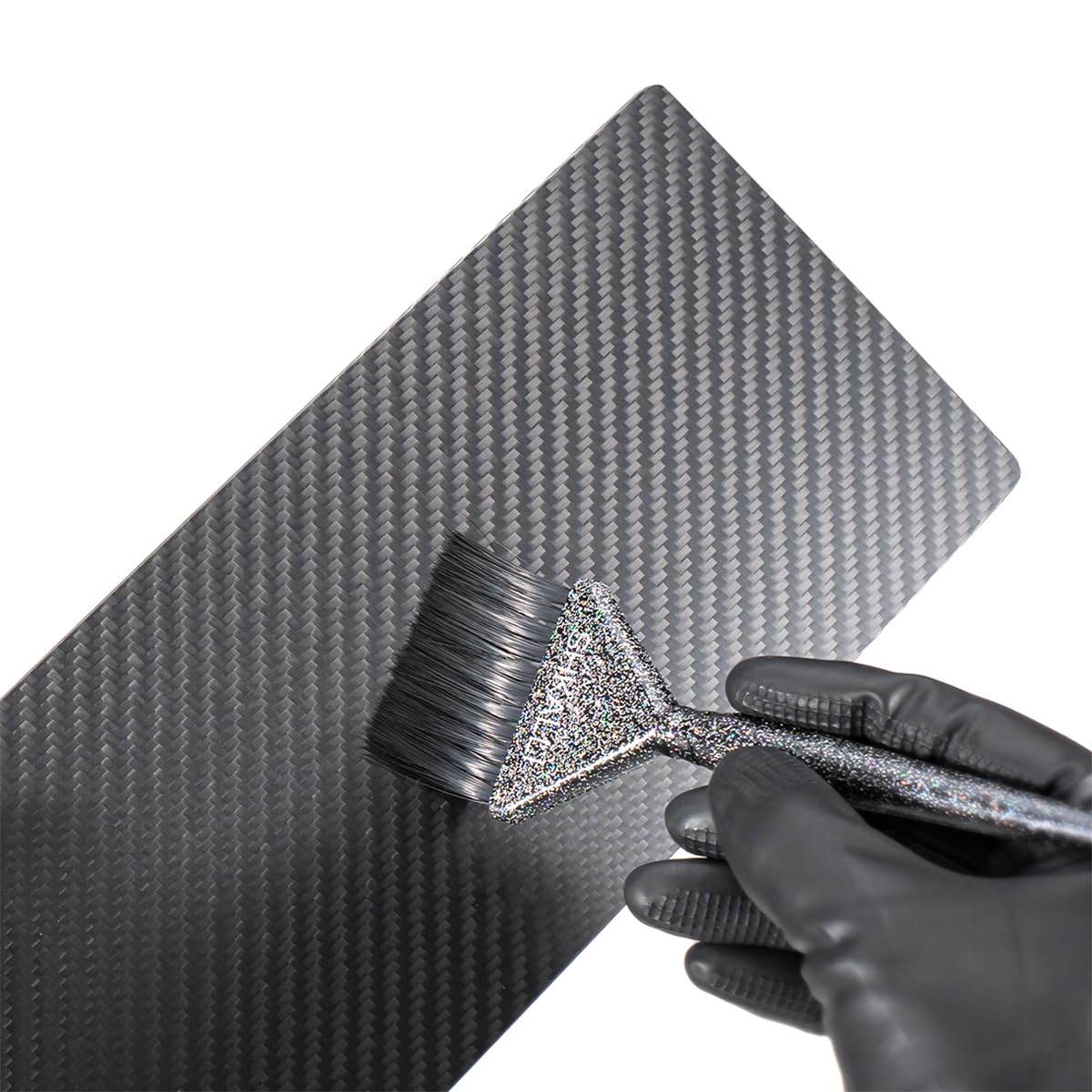 Balayage board from SHKALLI, a hair coloring tool for professional salons and hairdressers - hair coloring board coloring dyeing board.(Matte Black)(Matte B156420TY5)