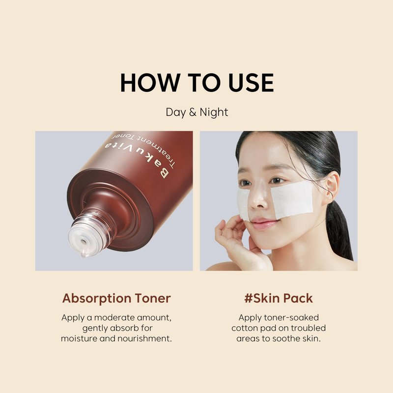 THANKYOU FARMER BakuVita Treatment Toner With Retinol Alternative Bakuchiol, Vitamin C+E, Hydrating, Slow Aging, Vegan Korean Face Toner, 7.03 Fl oz (200ml)