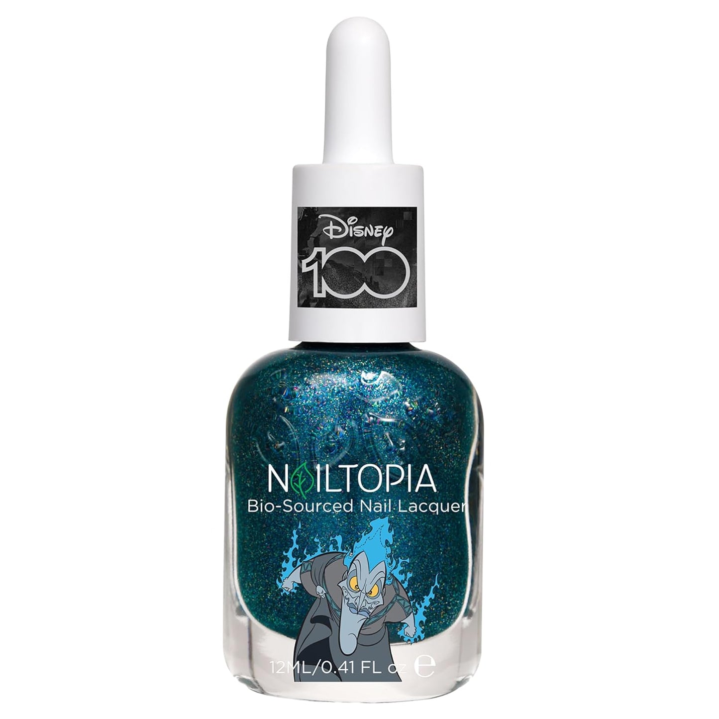 Nailtopia Bio-Sourced Nail Lacquer | Hades - All Natural, Vegan, Quick-Dry - 0.41 oz