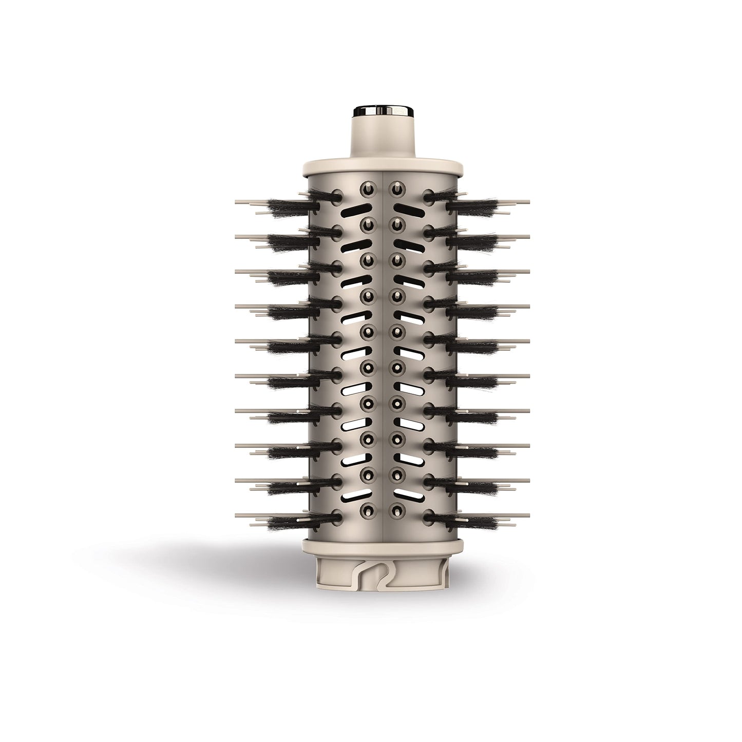 Shark FlexStyle Round Hot Air Brush Attachment for Blow Dryers, Hair Styling Tool for Straight, Wavy, Curly, and Coily Hair, Stone