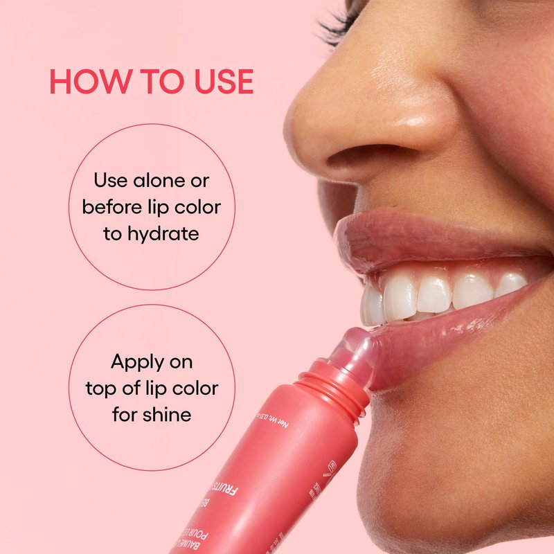LANEIGE Lip Glowy Balm Matcha Bubble Tea: Nourishing Sheer-Tinted Balm for Daytime Lip Hydration