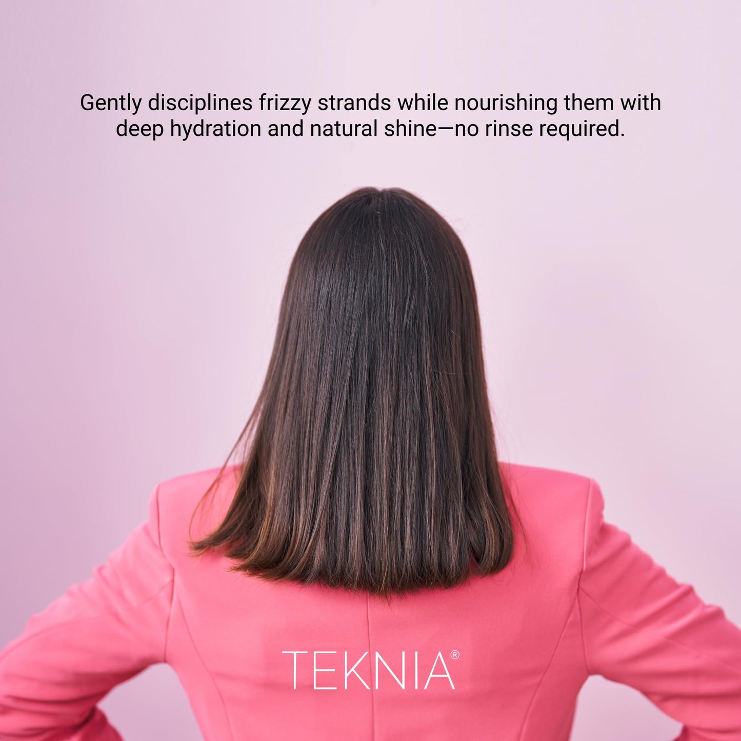 Lakmé Teknia Frizz Control Leave In Conditioner, Anti Frizz Conditioner for Frizzy or Curly Hair, 10.2 Fl Oz