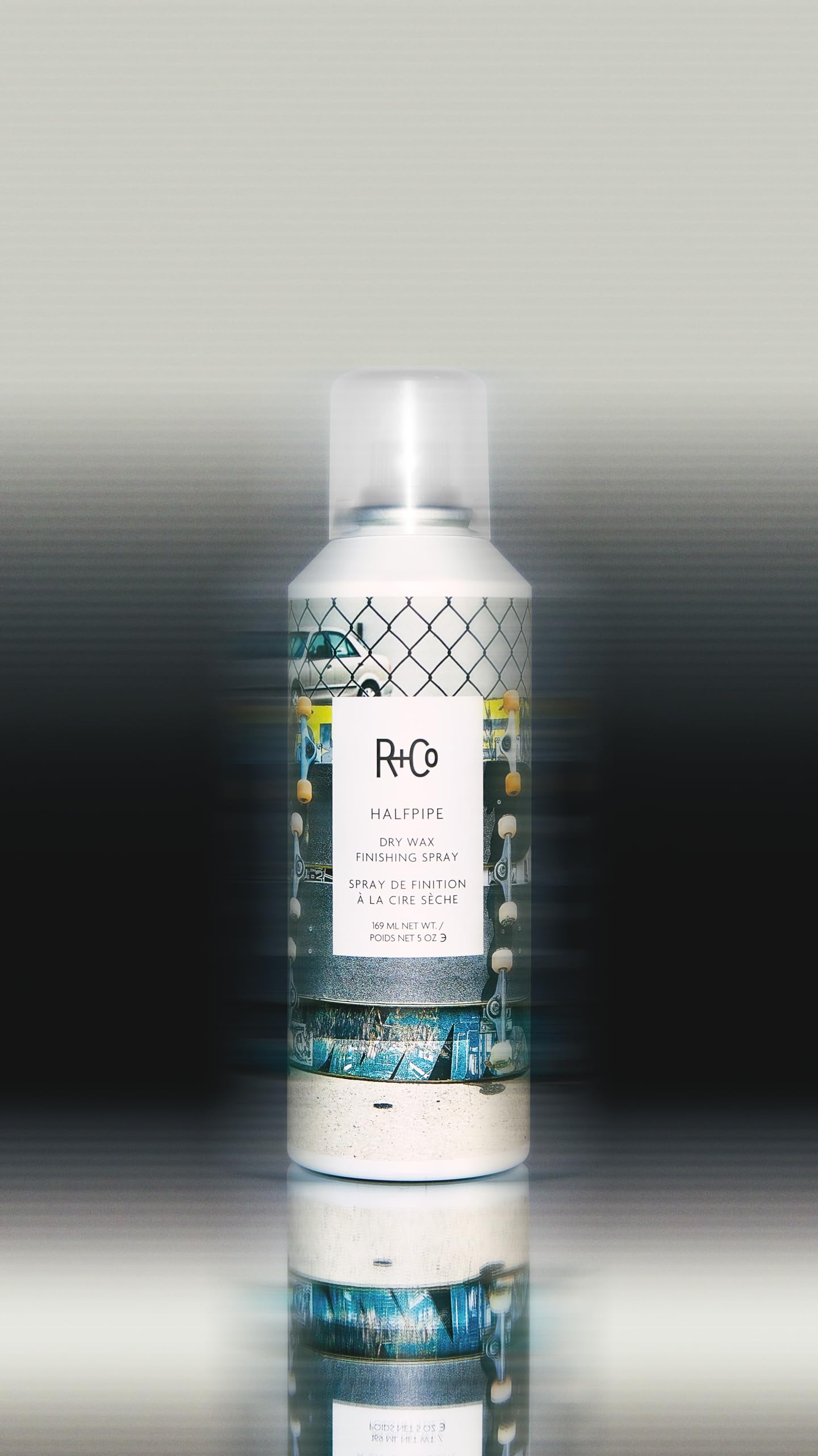 R+Co Halfpipe Dry Wax Texture Spray
