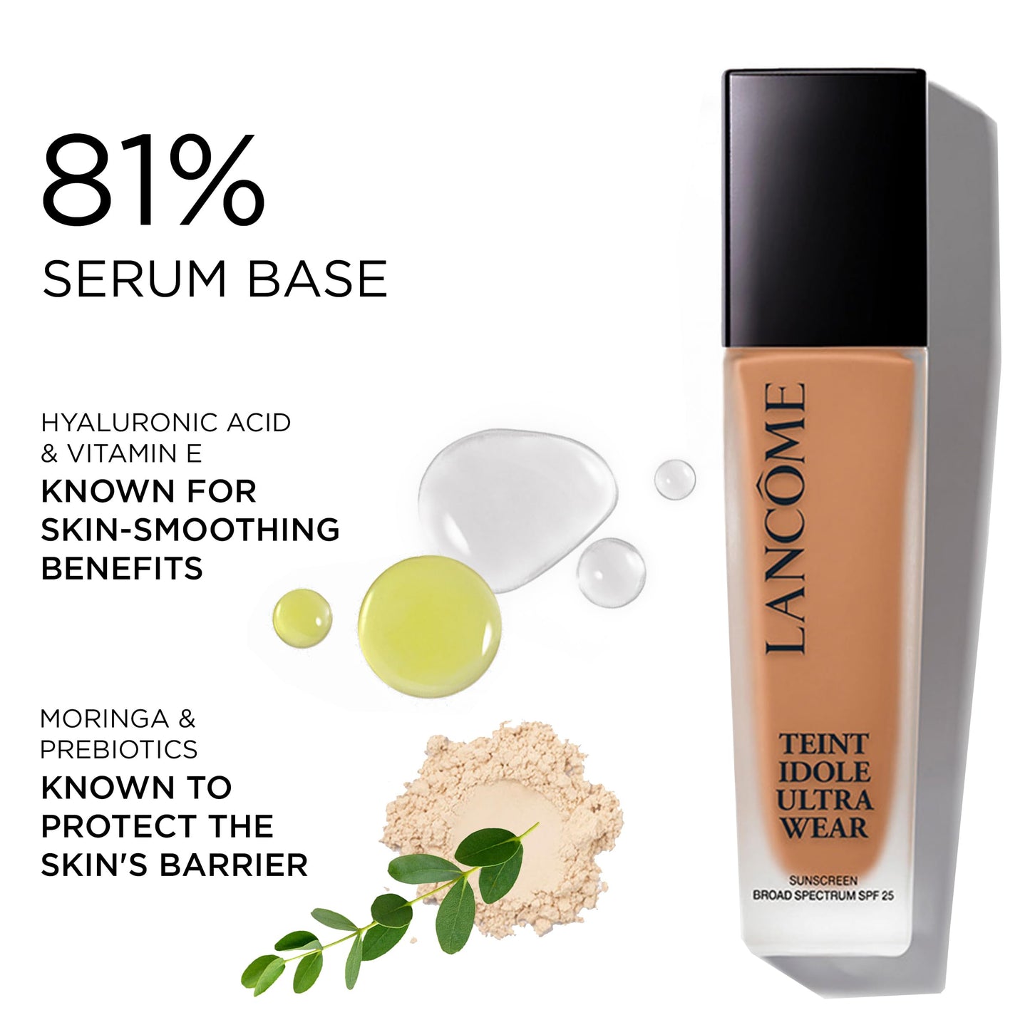 Lancôme Teint Idole Ultra Wear Natural Matte Foundation - 440N, 1 Fl Oz