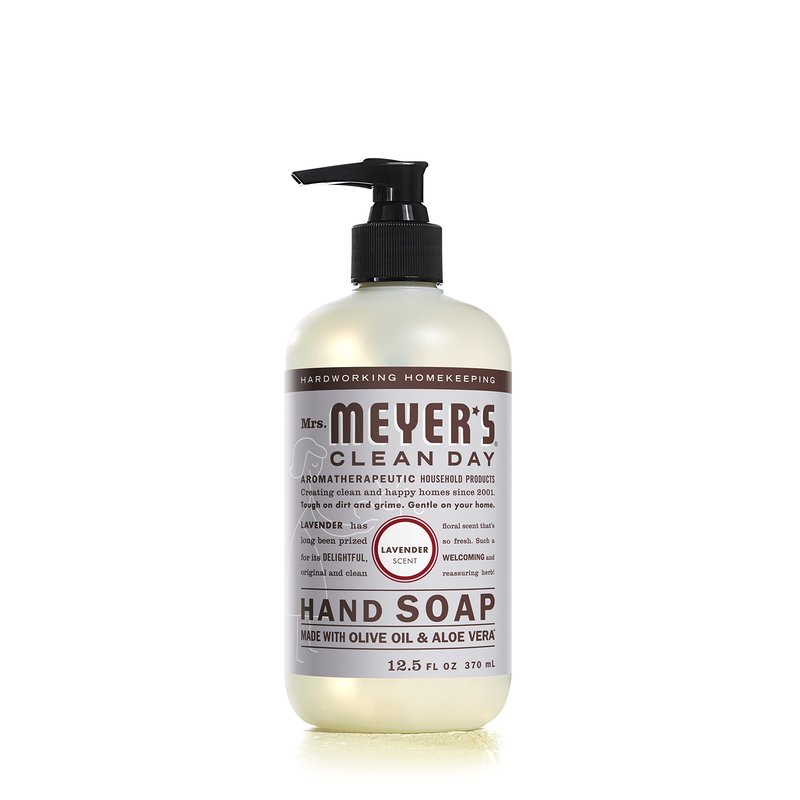 Mrs. MEYER'S CLEAN DAY Hand Soap Bundle (Lemon Verbena + Lavender + Basil + Honeysuckle)