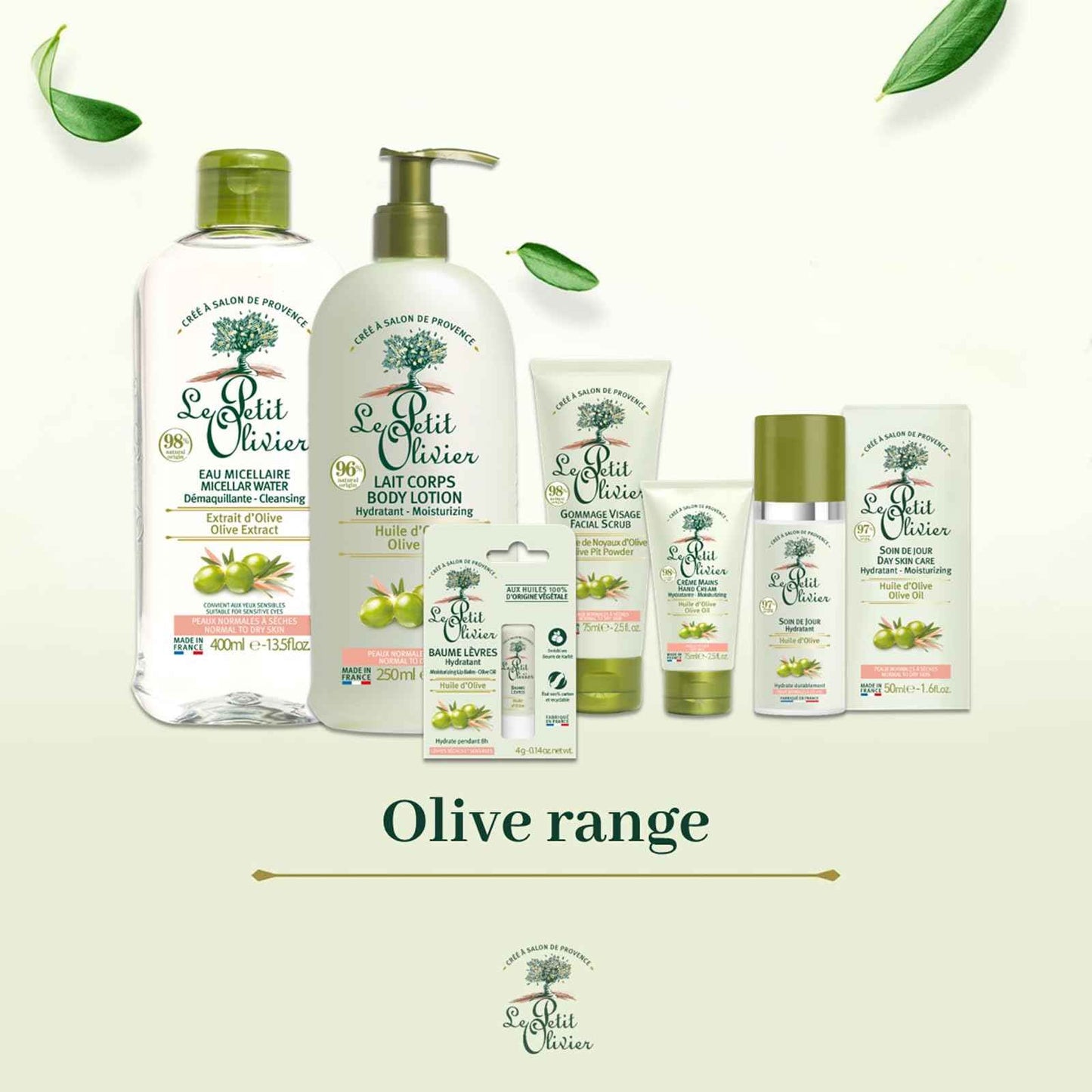 Le Petit Olivier Day Skin Care Moisturizing for Women - 1.6 oz Moisturizer