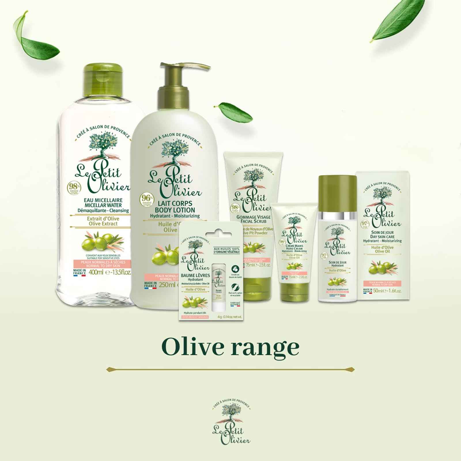 Le Petit Olivier Day Skin Care Moisturizing for Women - 1.6 oz Moisturizer