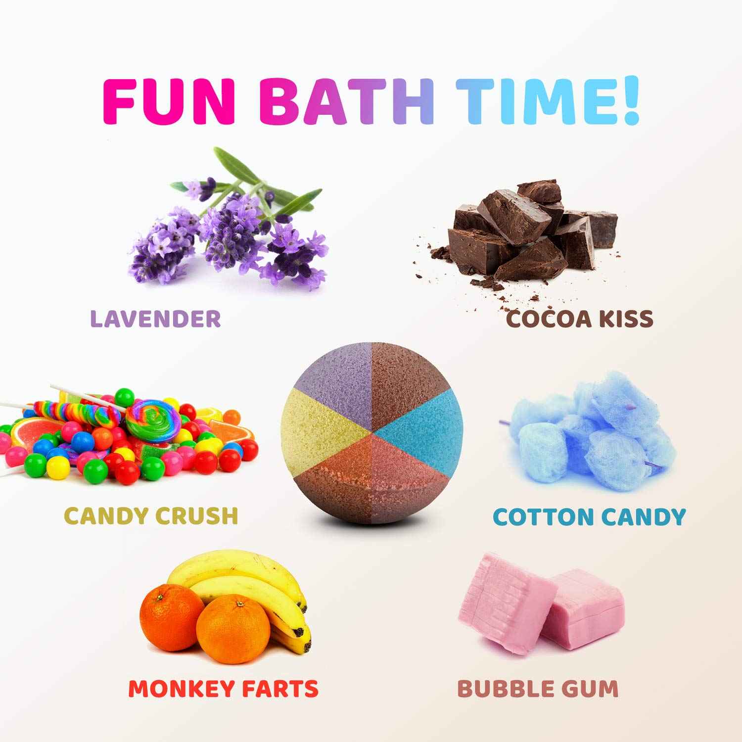 Bath Bombs for Kids Set with Toys Surprise Inside for Kids | Nautical Toys | Natural and Safe for Girls, Boys, Teens - Perfect for Gift - Handmade in USA