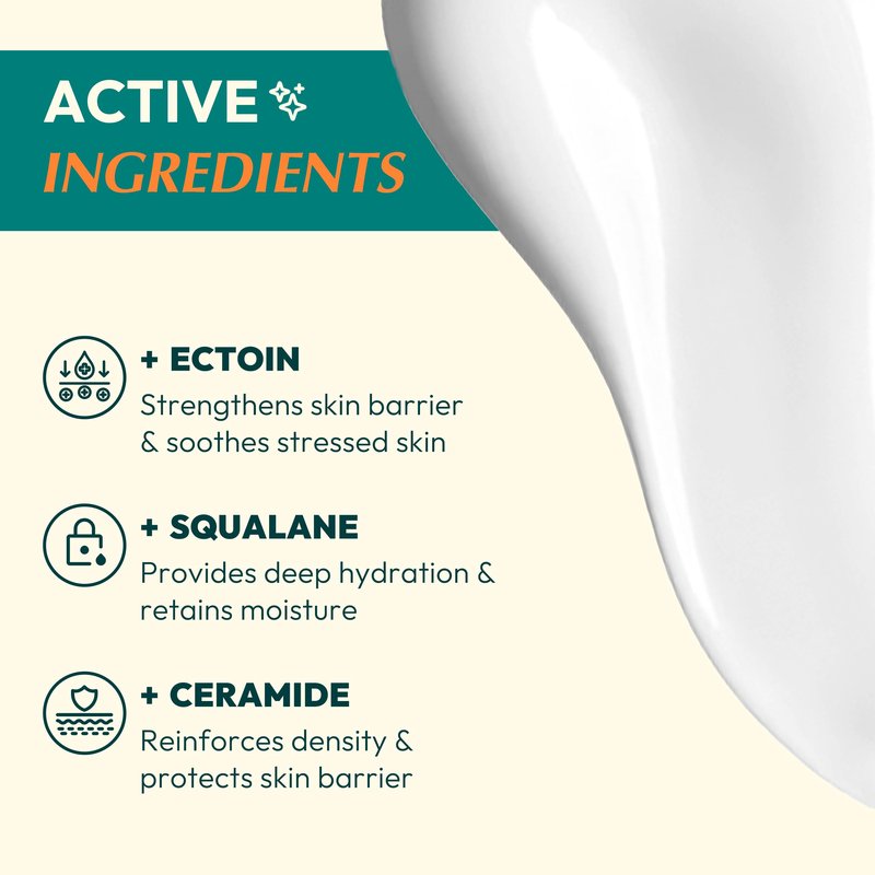 HYAAH All-in-one Ectoin Lotion - Korean Face Moisturizer with Ectoin, Squalane and Ceramide - Hydrating, Pore Care, Barrier Strengthening - Gentle on All Skin Types, 3.38 fl.oz.