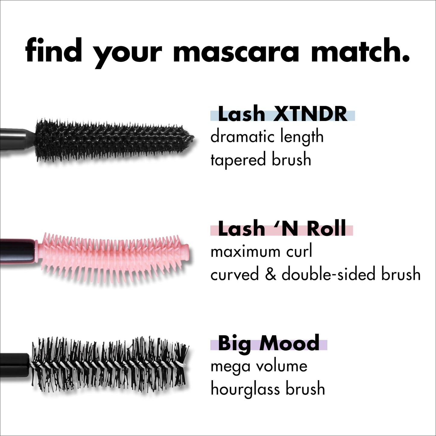 e.l.f. Lash XTNDR Mascara, Made With Tubing Technology For The Look Of Lash Extensions, Clump & Flake Free, Vegan & Cruelty-Free, Soft Black