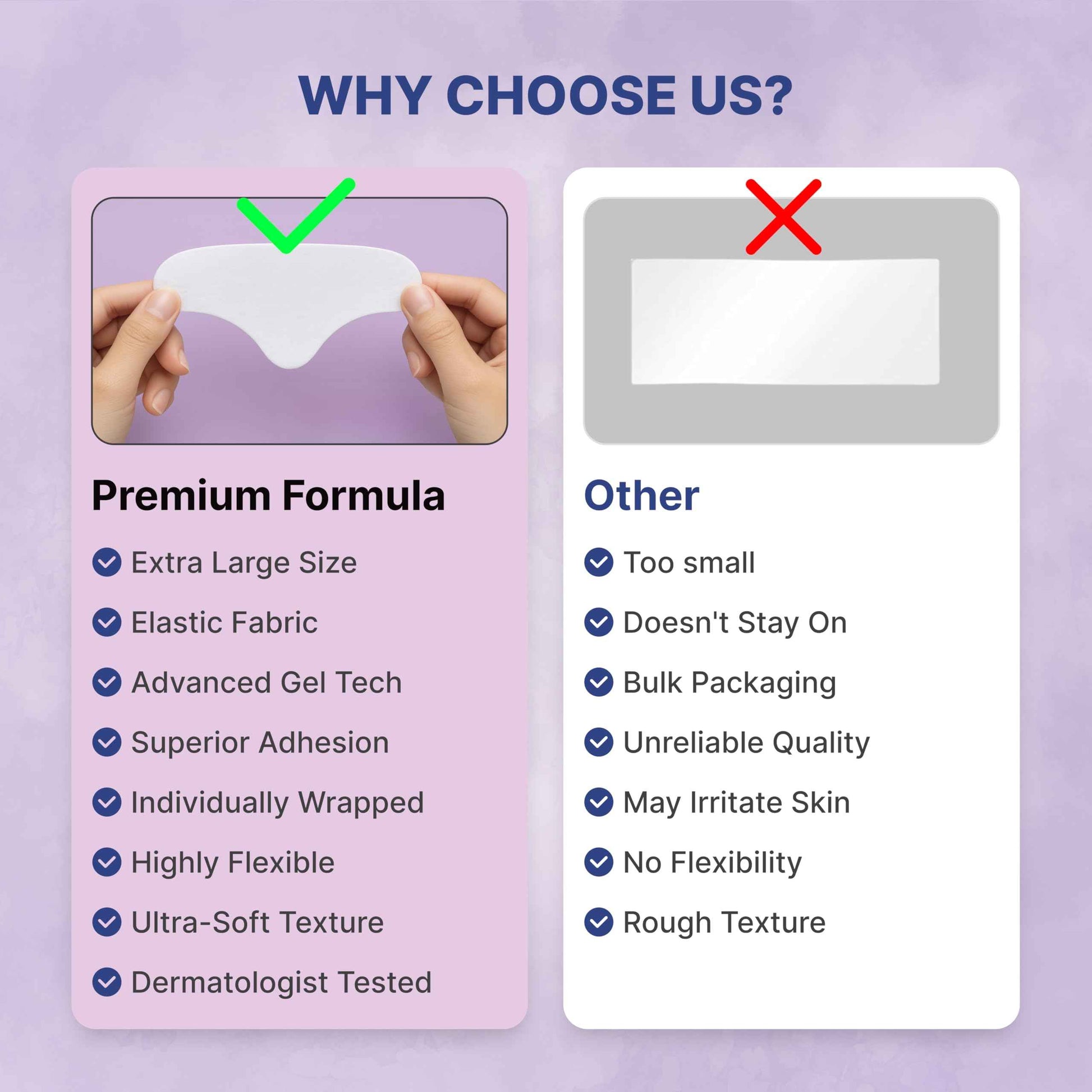 Mister Wrinkle Whacker Forehead Wrinkle Patches, 30 Hypoallergenic Anti Wrinkle Patches Facial Overnight Skincare Collagen, Hyaluronic Acid, Vitamin E & Aloe Lavender