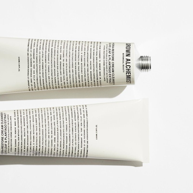 Grown Alchemist Hydra-Restore Cream Cleanser. Natural Face Wash & Makeup Remover, 100 mL