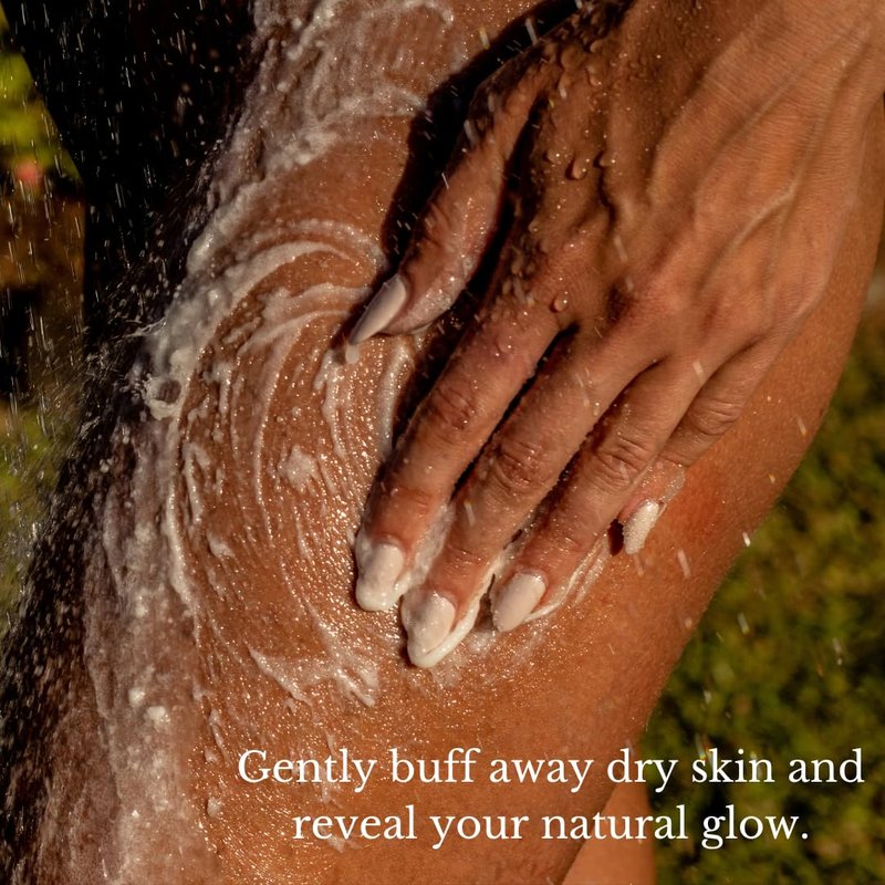 Brazi Bronze Glow n' Go Body Polish Body Scrub, Coconut Sugar Scrub with Natural Oils & Butters, Hydrating, Nourishing, Exfoliating Body Scrub, Coconut Oil, Shea Butter Scrub (9.52 oz)