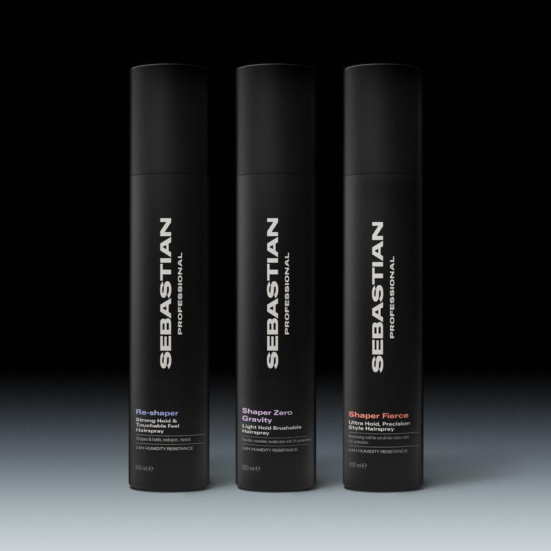 Sebastian Professional Shaper Zero Gravity Hairspray | Brushable-Lightweight, Flexible Hold | 10.6 oz | Packaging May Vary