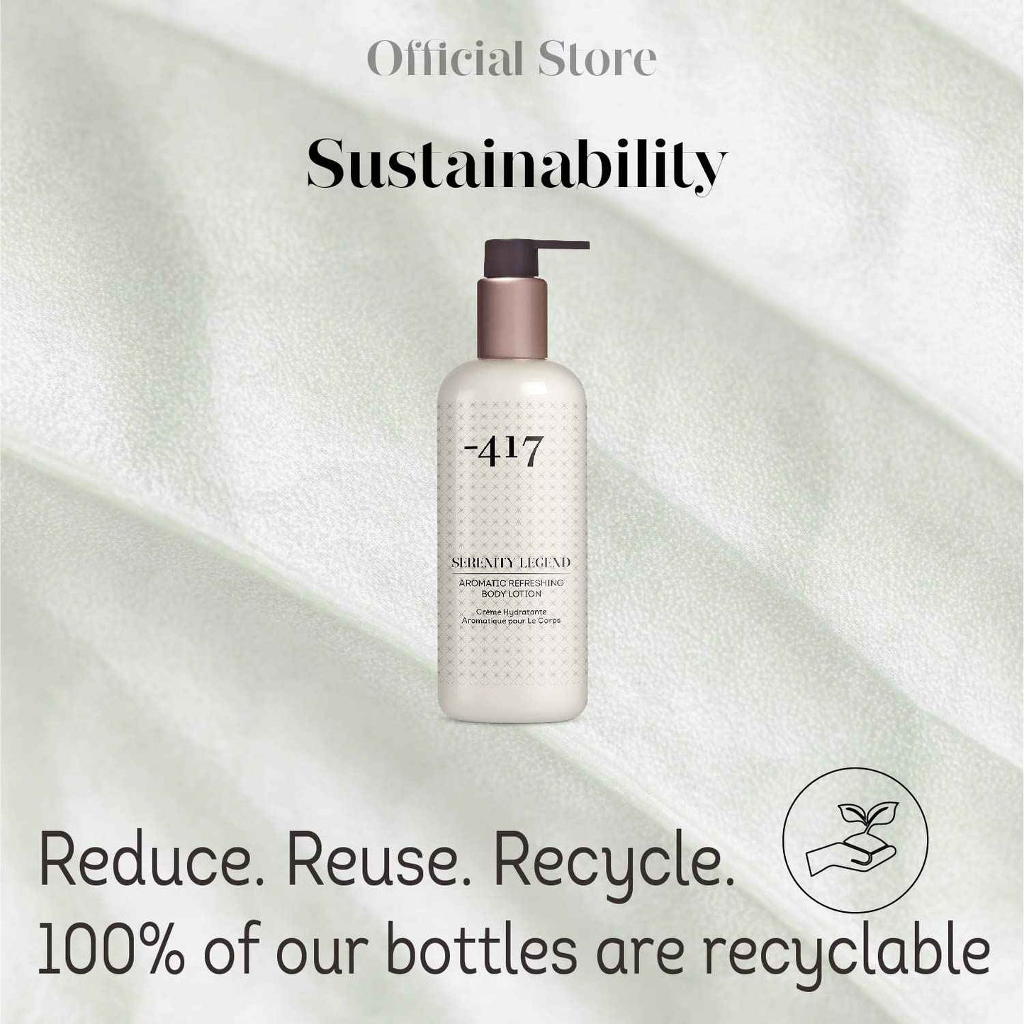 -417 Dead Sea Cosmetics Aromatic Refreshing Body Lotion - Daily Moisturizing Lotion to Nourish Dry Skin 11.83 oz