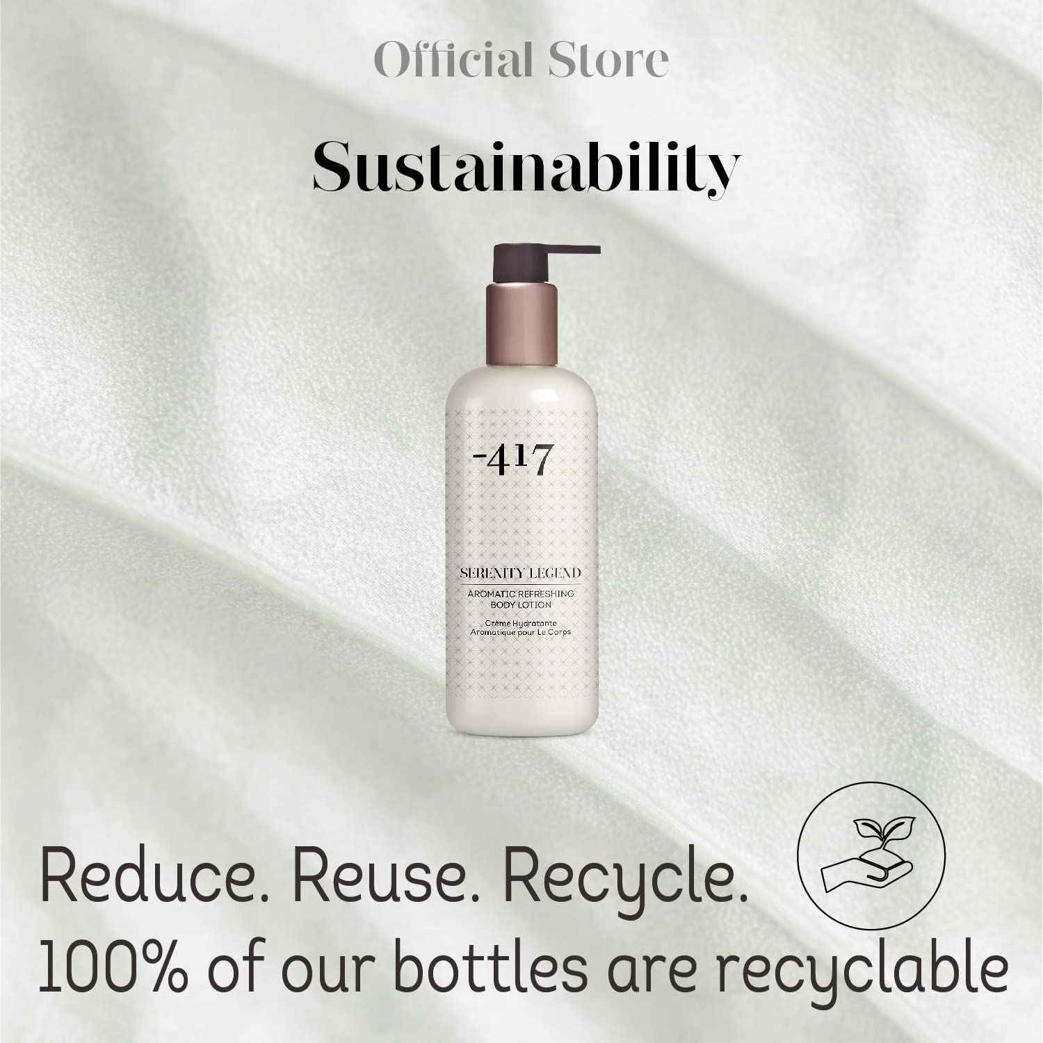 -417 Dead Sea Cosmetics Aromatic Refreshing Body Lotion - Daily Moisturizing Lotion to Nourish Dry Skin 11.83 oz