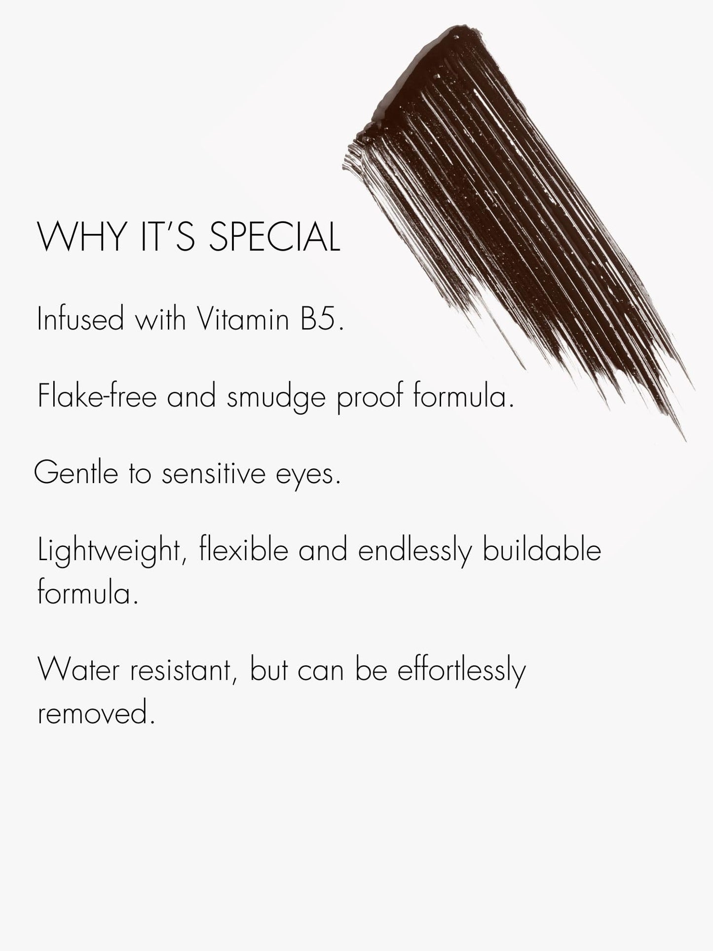 SWEED - Lash Lift Mascara | Lightweight, Flake-Free, Smudge-Proof | Vitamin B5 | Vegan, Cruelty-Free, Clean Beauty (Dark Brown, 0.27 oz | 8 ml)