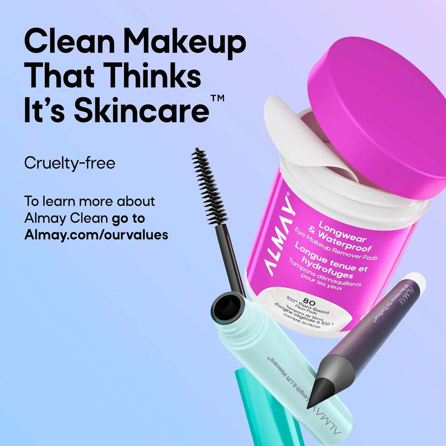 Almay Eyebrow Pencil - Hypoallergenic Dark Blonde Brow Makeup | Perfect for Sensitive Skin