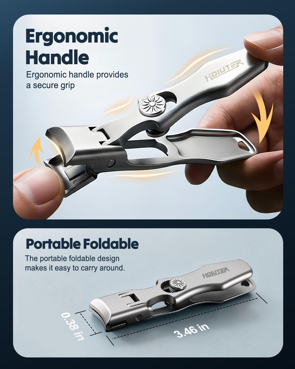 German Nail Clippers for Men Women Ultra Sharp Nail Clippers Set
