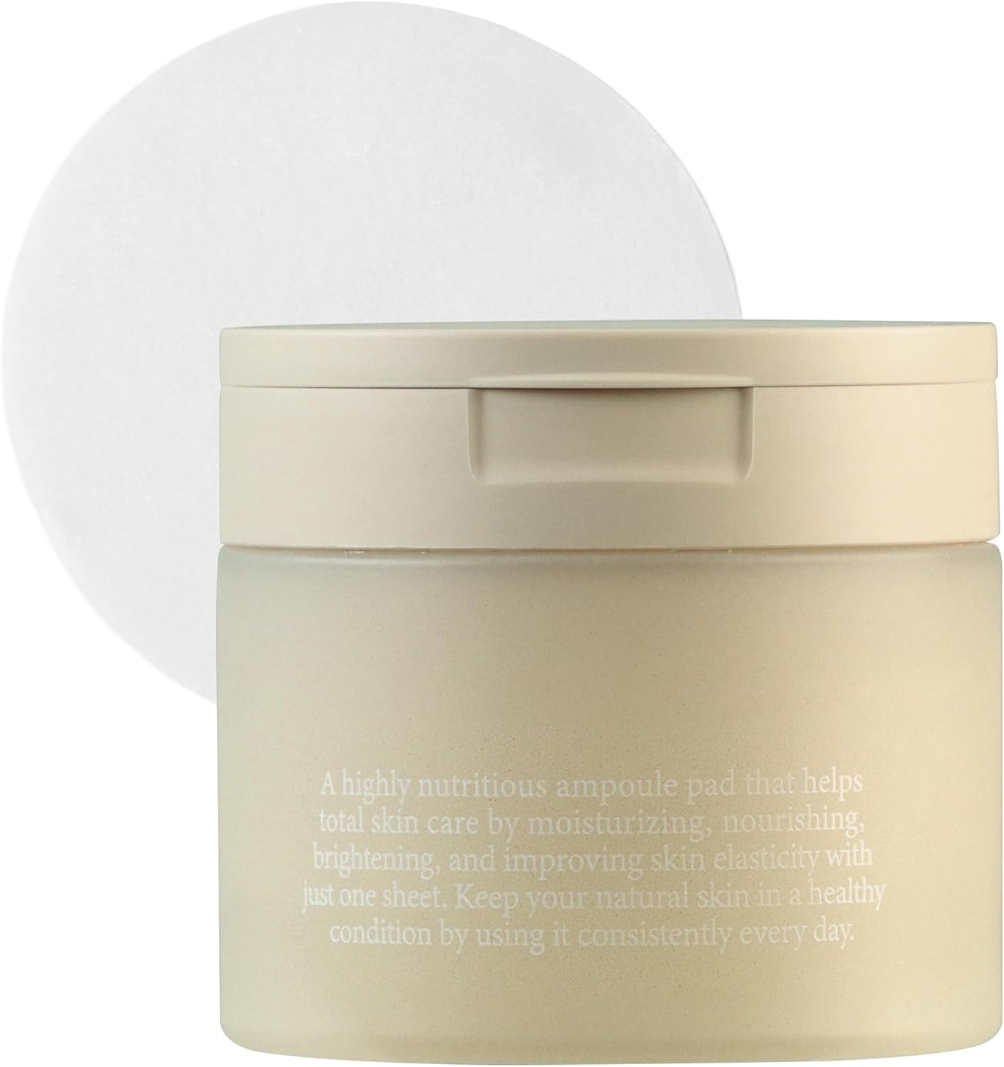 LU'PIUM Extreme Vital Ampoule Pad - Hydrating & Barrier Repair | 5 Phytomucin & Niacinamide for Dry Sensitive Skin (80 Counts)