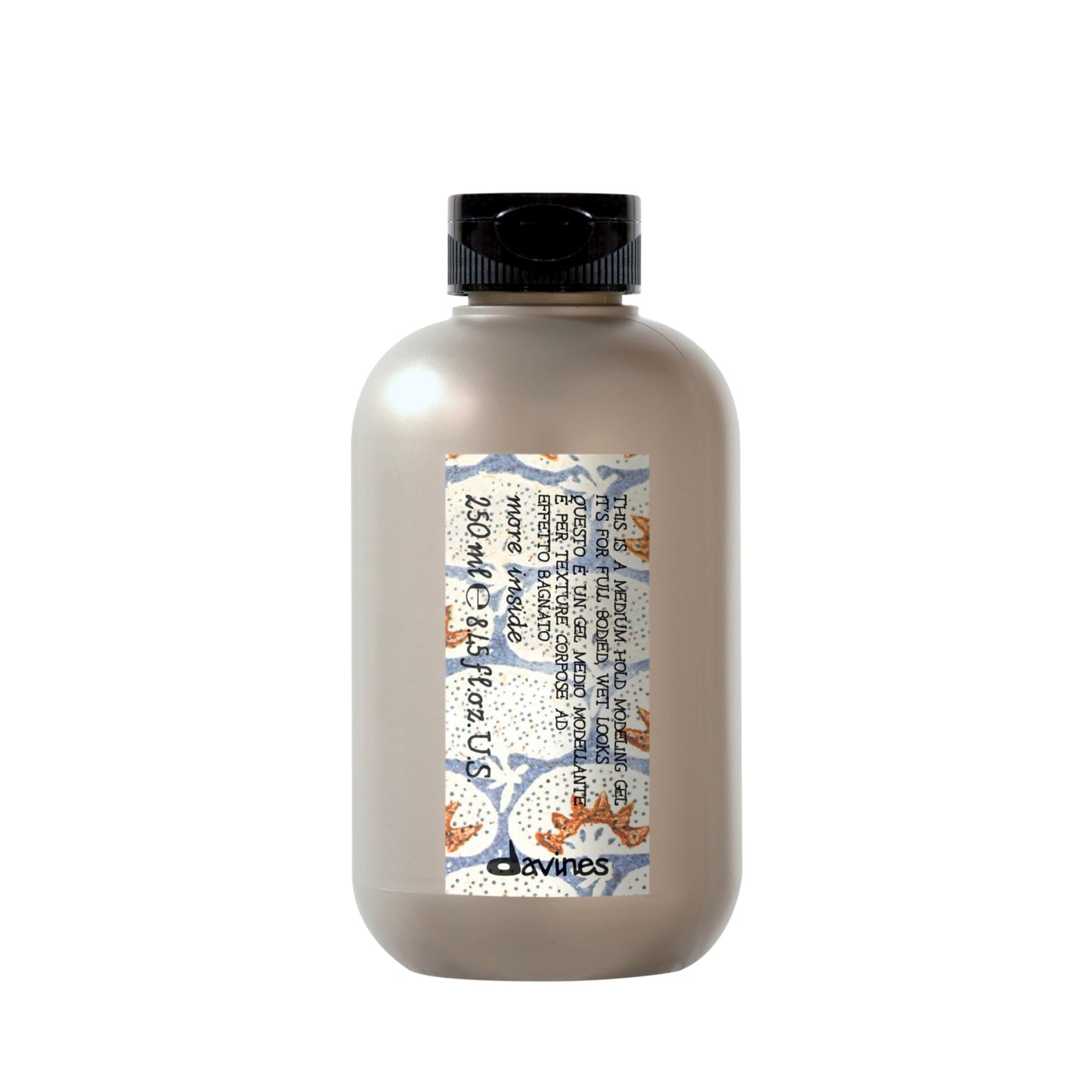 Davines This Is A Medium Hold Modeling Gel, Medium Hold Structure & Body - Adds Body & Elasticity to Defined Looks - No Flaking or Residue, 8.45 Fl Oz