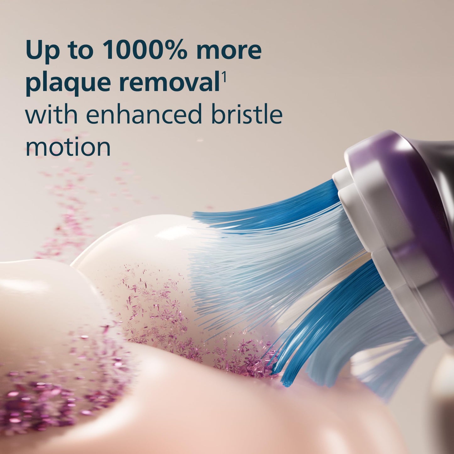 Philips Sonicare G3 Two-in-One - Genuine Replacement Electric Toothbrush Heads for Plaque Control and Gum Care, 2 Brush Head Pack Up to 6 Month Supply, Black, HX9052/95