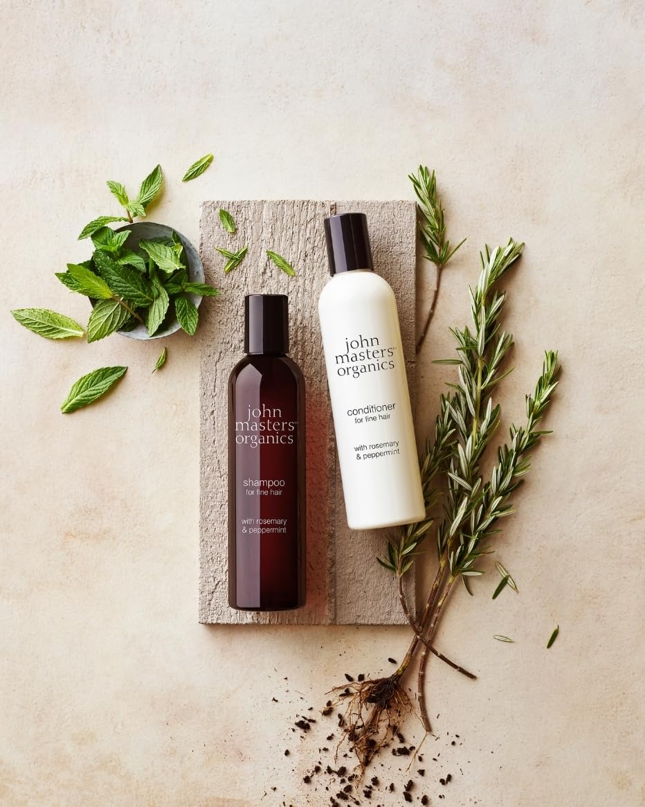 john masters organics Shampoo for Fine Hair with Rosemary & Peppermint 8 oz