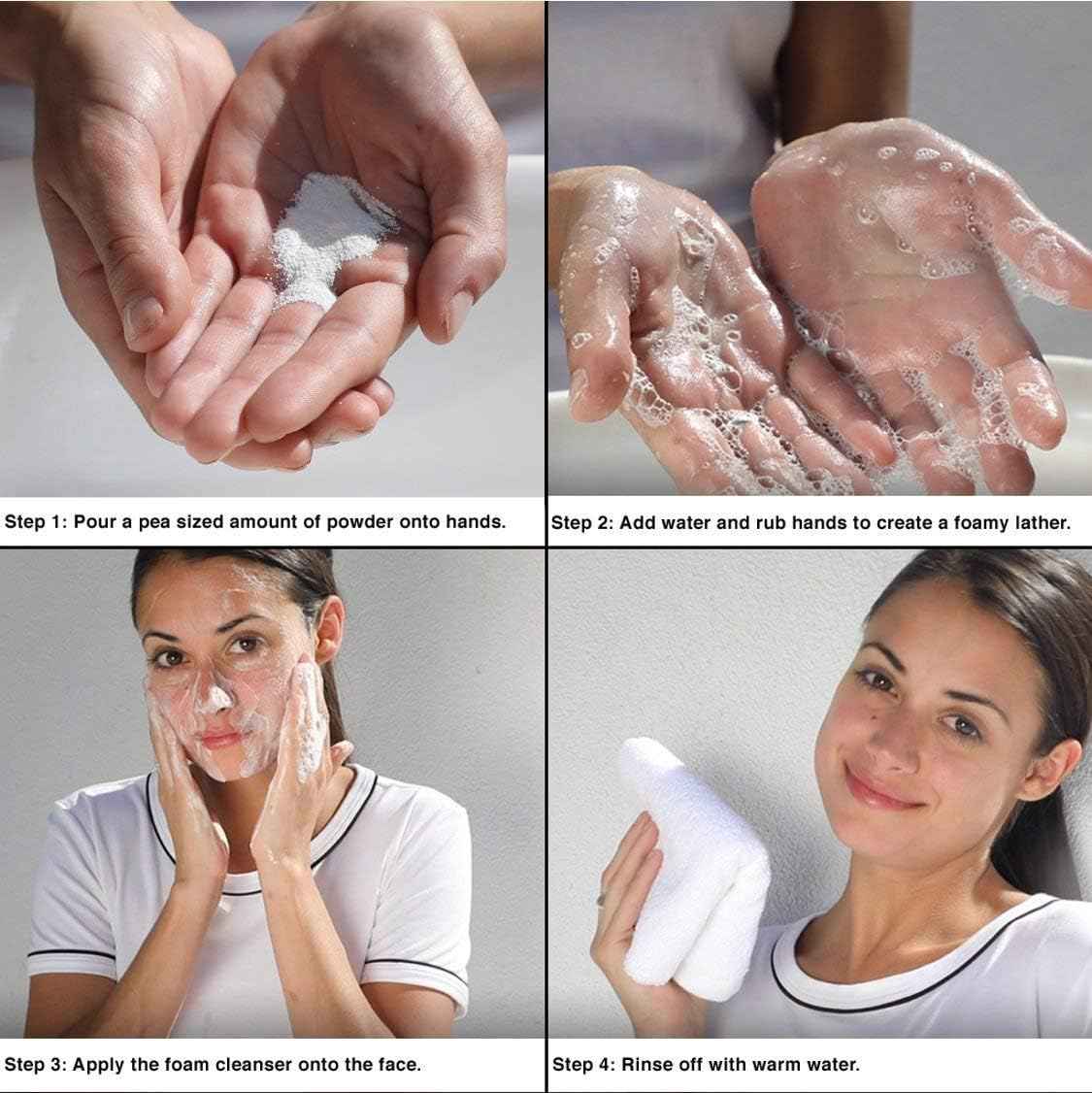 Hanalei Papaya Powder Face Cleanser - Gentle Daily Exfoliating Wash, Hydrating Non-Stripping Formula for All Skin Types - Travel-Friendly - Cruelty-Free & Paraben-Free, 60g