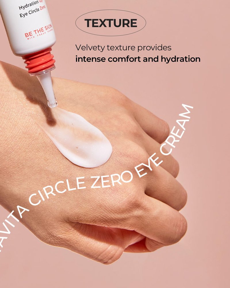 [Be the skin] Vitavita Circle Zero Eye Cream 1.23 oz / 35 g | Multivitamin eye cream with lifting and moisturizing properties | Cruelty-Free