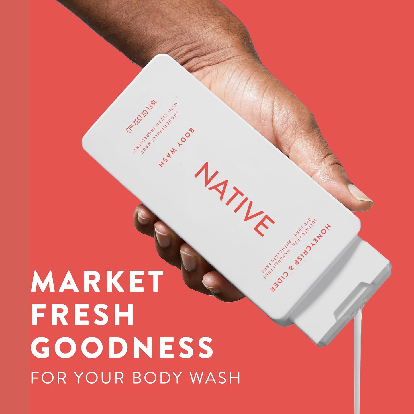 Native Hair & Body Care Set – Honey Crisp & Cider – Sulfate Free Shampoo, Strengthening Conditioner & Skin‑Loving Body Wash – Naturally Derived Ingredients – 3‑Piece Bundle