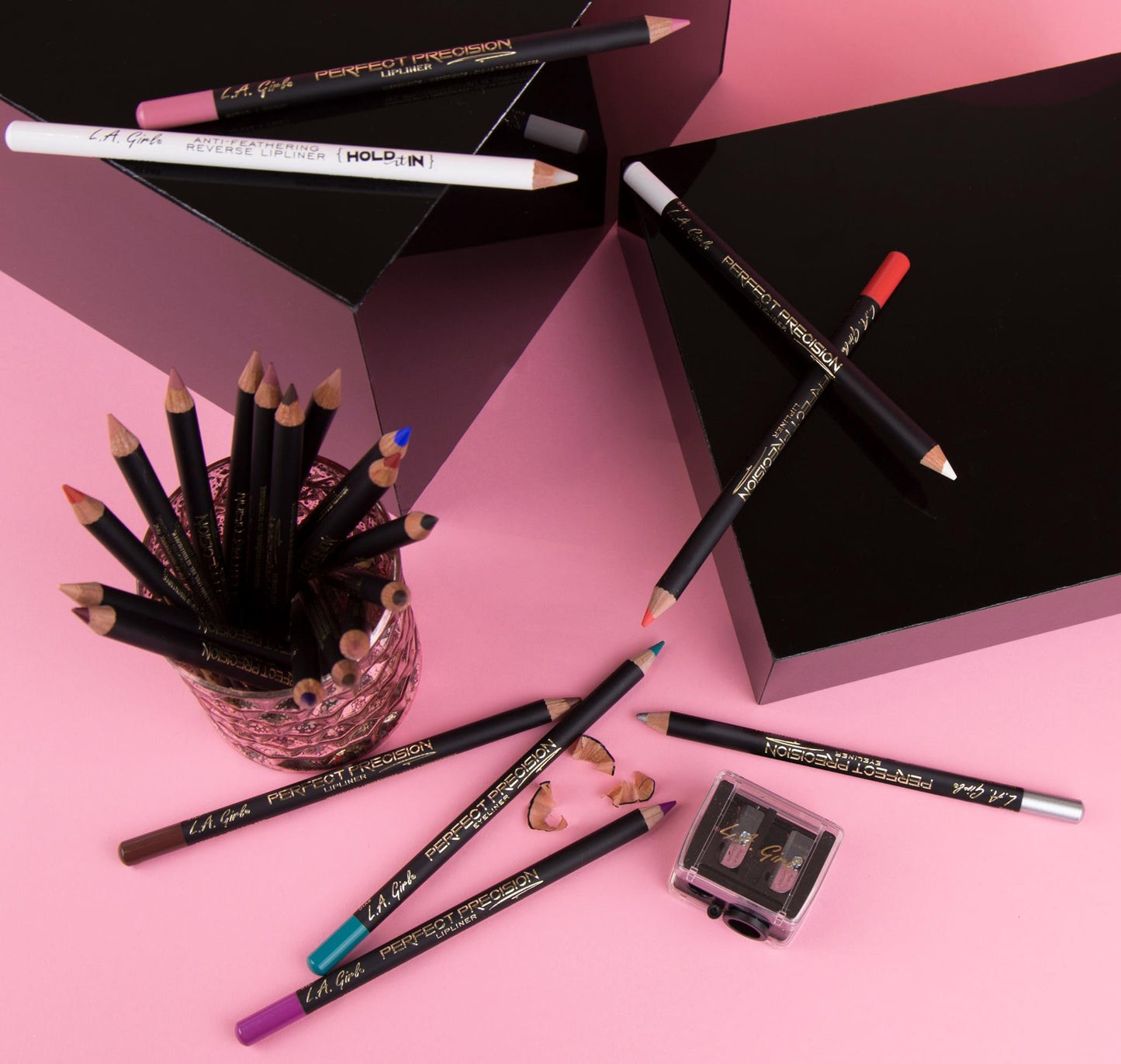 L.A. Girl Perfect Precision Lipliner, Satin Plum GP723