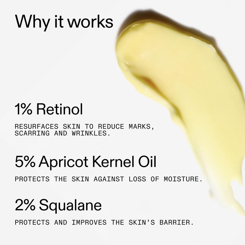 The INKEY List SuperSolutions 1% Retinol Serum for Face and Neck, Helps with Scar, Wrinkle and Skin Tone Appearance for Healthy-Looking Skin, 1.01 fl oz