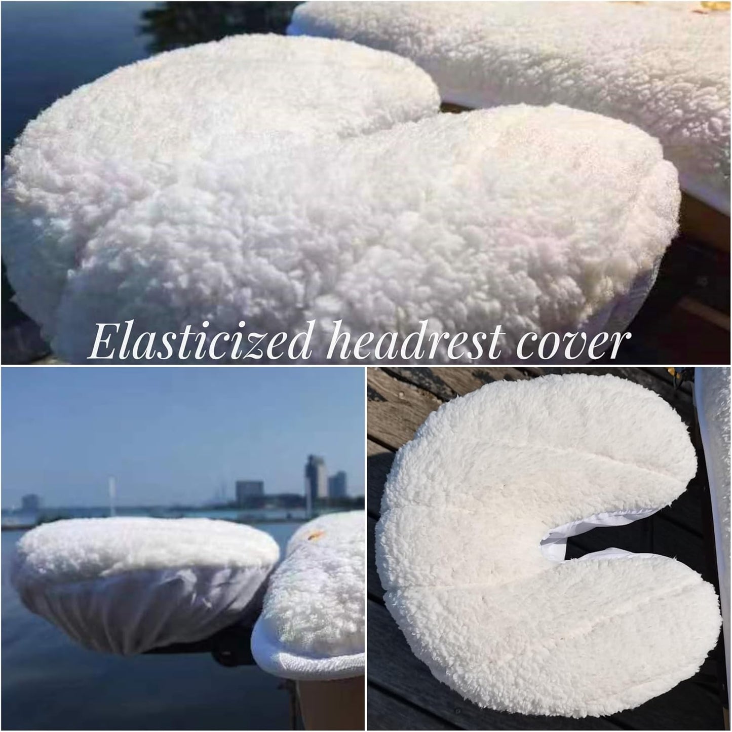 Fleece Massage Table Cover Set - Cozy Quilted Bed Topper with Pad & Face Cradle | 31"x72", Hypoallergenic, Skin-Friendly for Spa & Home Massage
