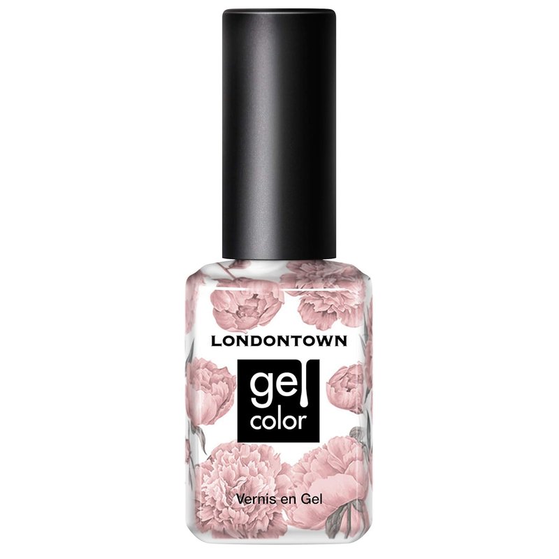 LONDONTOWN UV/LED Gel Nail Polish - Glossy Shimmery Red Orange, Long-Lasting & Chip Resistant | 12ml/.40fl oz